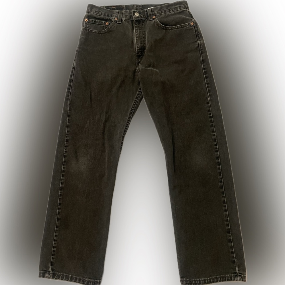 Levi’s Jeans Vintage 505 Black Straight Leg Regular Fit